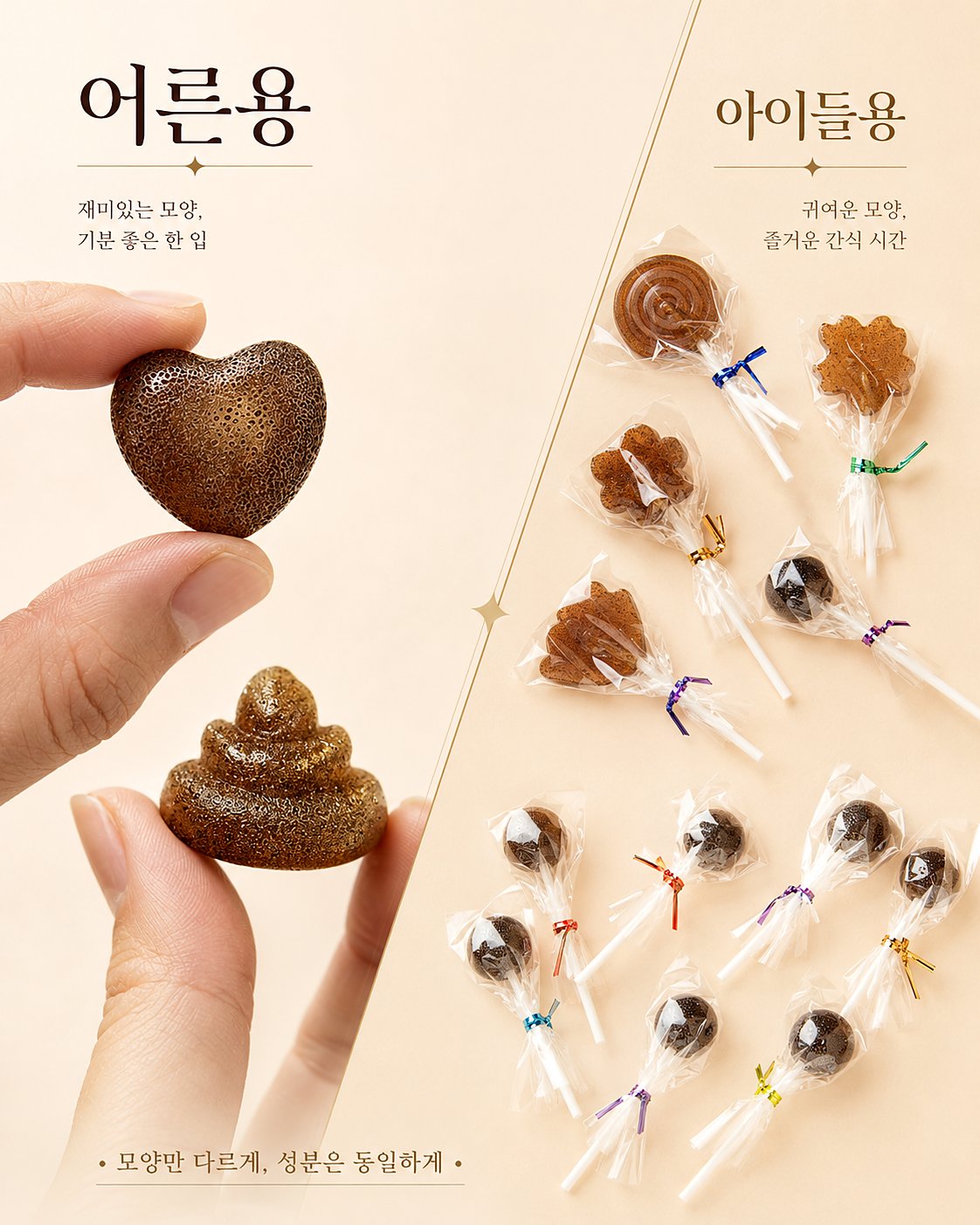 은채맘 흑도라지 캔디 — 어른용·아이들용
